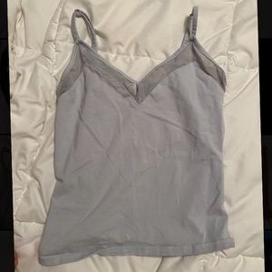 Full Tilt Tank Top with Mesh Detailing on Front